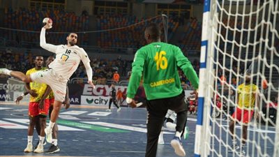 أمم إفريقيا لكرة اليد، منتخب مصر يفوز على الكاميرون ويتأهل لدور الـ 8