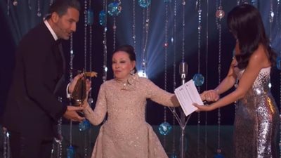 نجاة تتصدر الأكثر رواجًا على يوتيوب بعد ظهورها في JOY AWARDS