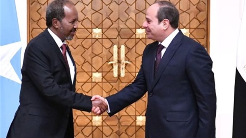 الرئيس السيسي ونظيره الصومالي - أرشيفية