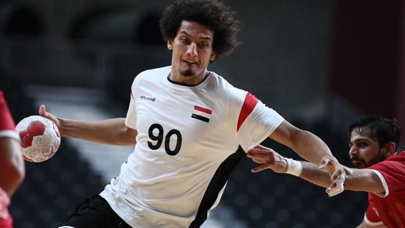 على زين نجم منتخب مصر لكرة اليد