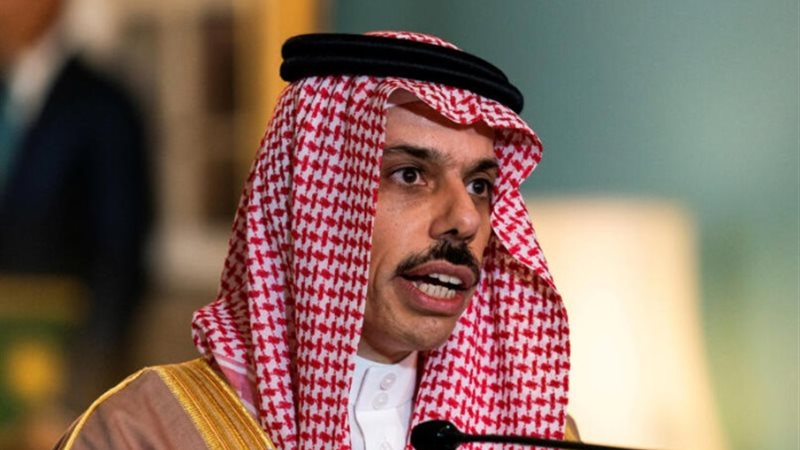 فيصل بن فرحان، وزير الخارجية السعودي