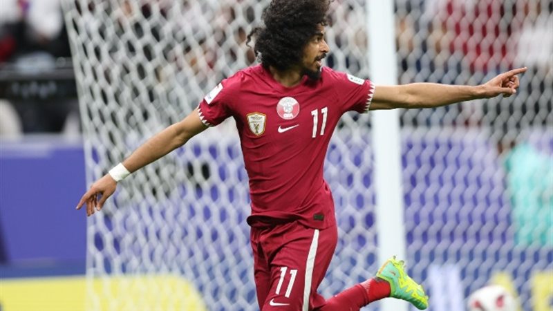 أكرم عفيف لاعب منتخب قطر