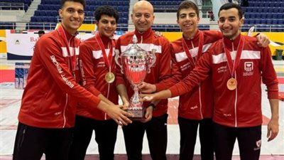 أبناء المؤسسات العسكرية الرياضية يحصلون على الذهبية في بطولة كأس العالم للسلاح