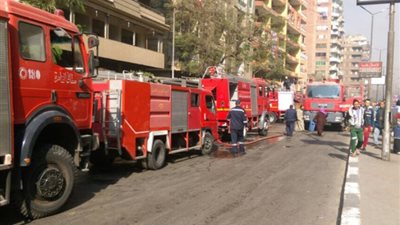 حريق التربيعة، النيابة تنتدب فريقا لكشف ملابسات الواقعة