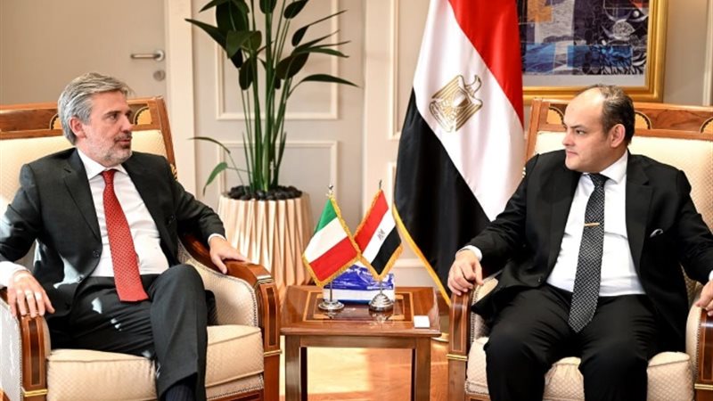 من لقاء تفعيل منظومة النقل اللوجيستي مع مصر و القارة الأورو