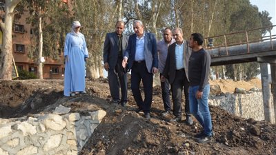 محافظ الغربية: كورنيش محور محلة منوف شريان حضاري جديد لطنطا