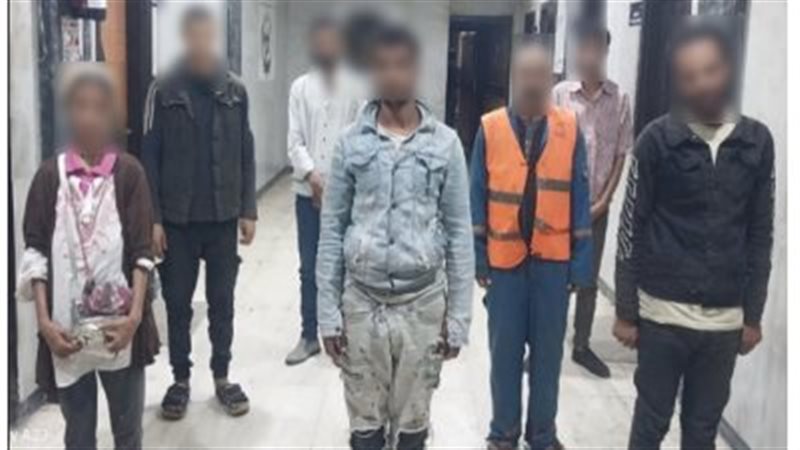  ضبط 7 رجال و4 سيدات