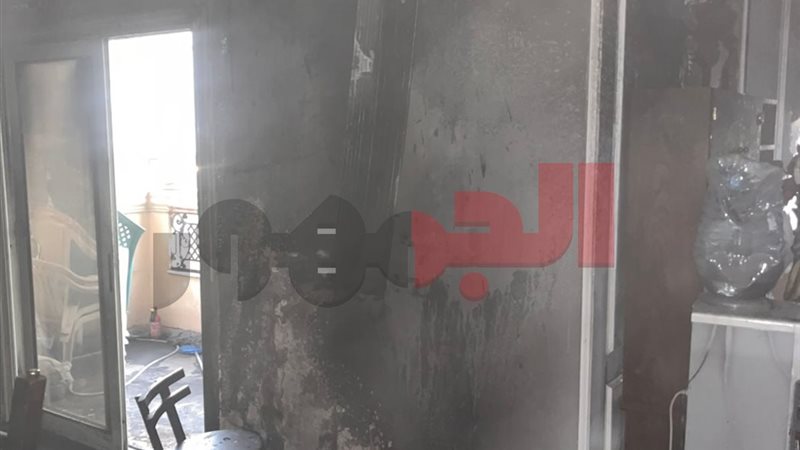 اثار الحريق 