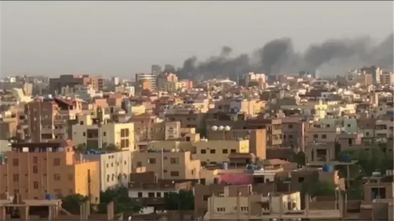 هجوم سابق بمسيرات علي الخرطوم 
