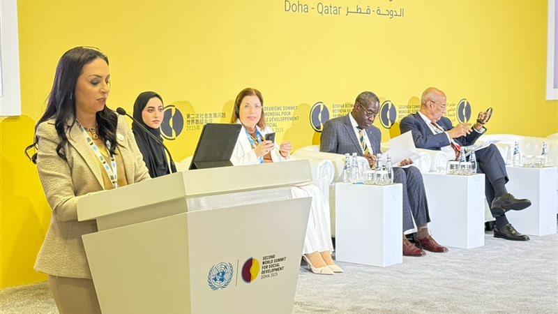 الدكتورة مايا مرسي، وزيرة التضامن الاجتماعي 