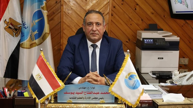 رئيس شركة مياه الشرب بالغربية