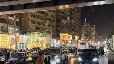 انتشار أمنى في شوارع مدينة نصر لتحقيق النظام وفرض الانضباط