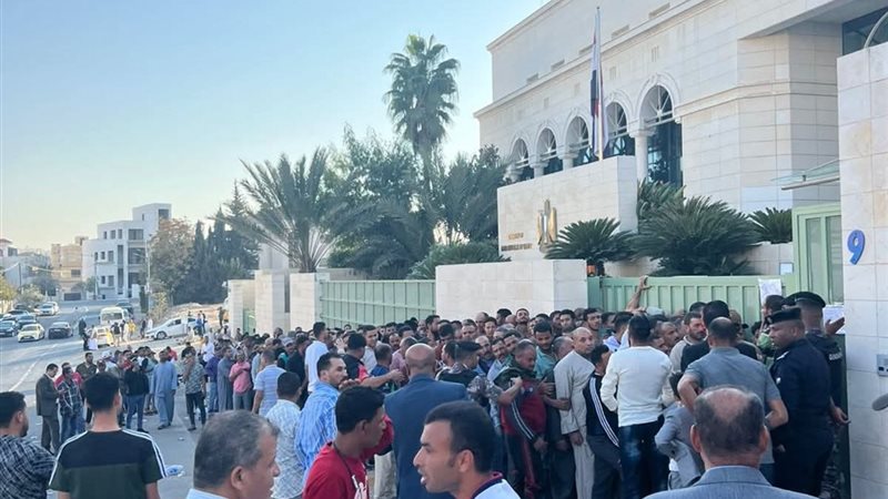 مشاركة فاعلة من الجالية المصرية
