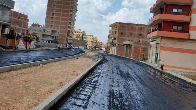 أعمال رصف مصرف الزهار