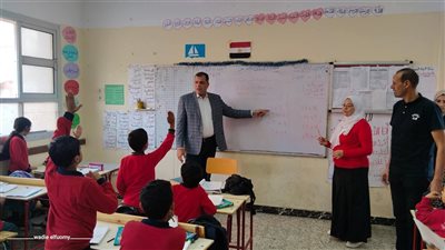 وكيل تعليم دمياط يتفقد مدارس عزبة البرج والجديدة لمتابعة الدراسة