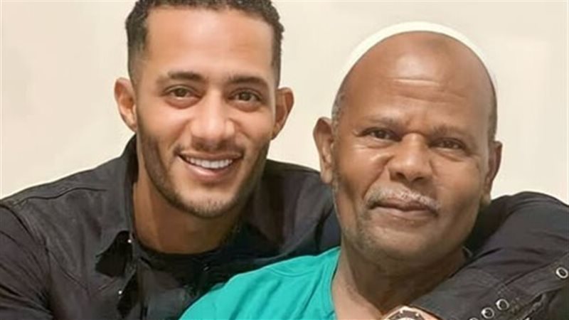 محمد رمضان ووالده
