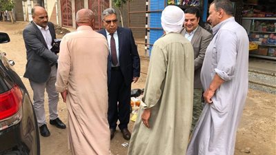 محافظ الدقهلية يتفقد مستوى النظافة والخدمات بقريتين في مركز أجا