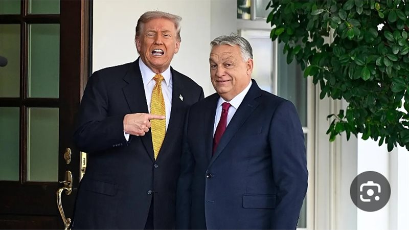 ترامب ورئيس المجر