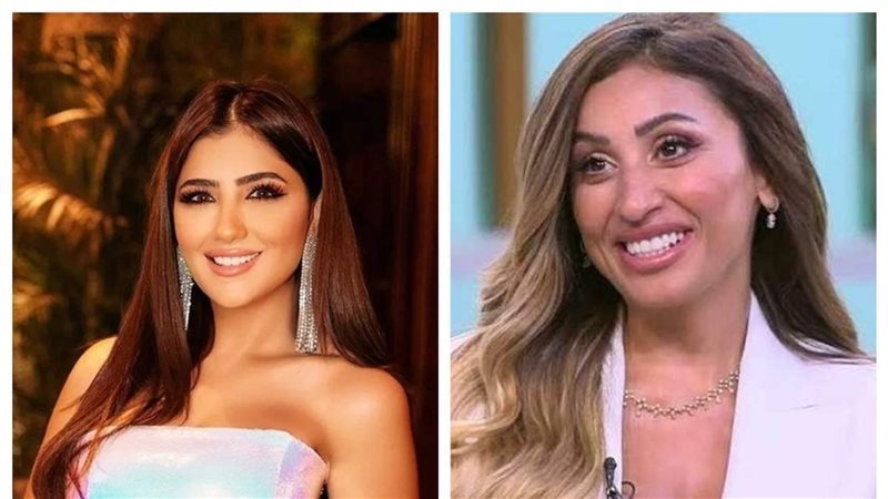 دينا الشربيني ومي عمر
