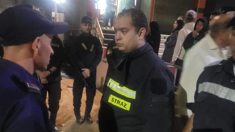 صورة من موقع الحادث 