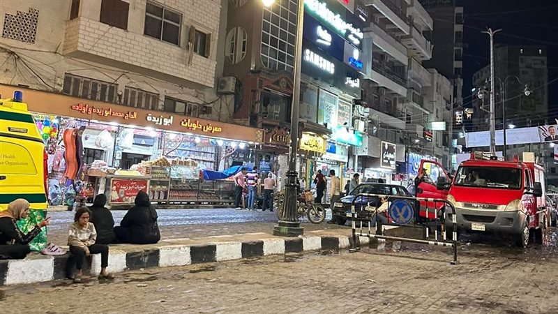صورة من موقع الحادث 