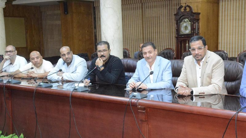اجتماع محافظ الغربية 