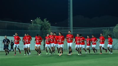 منتخب مصر يختتم تدريباته استعدادا لمواجهة أوزبكستان غدا