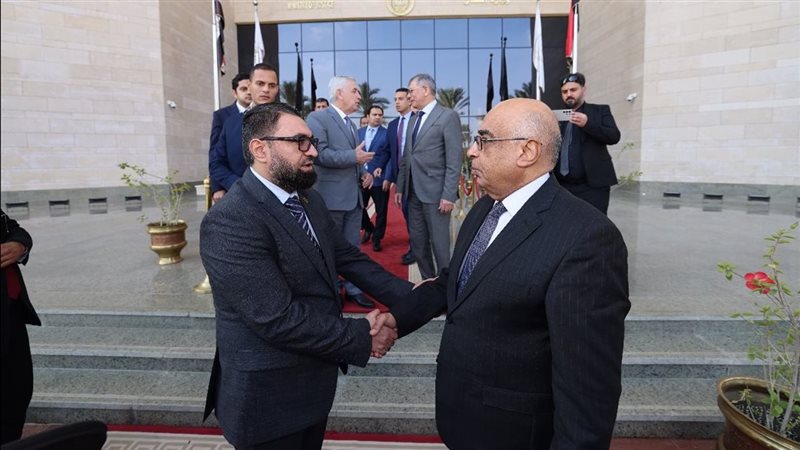 وزير العدل يستقبل نظيريه الصومالي والسوري