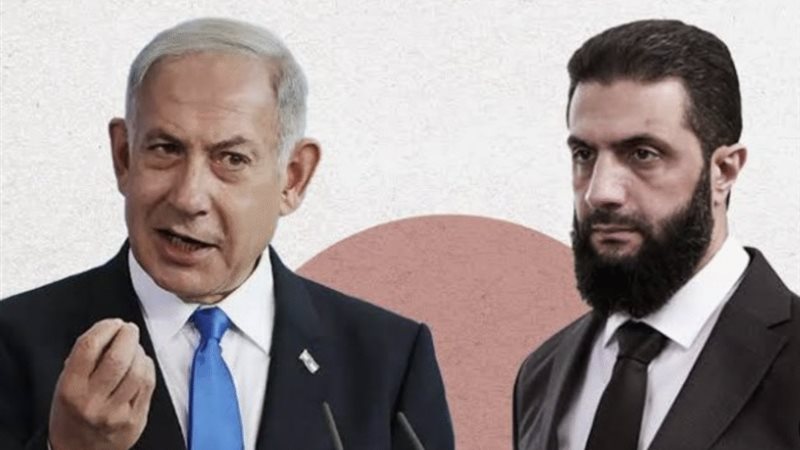 أحمد الشرع ونتنياهو 