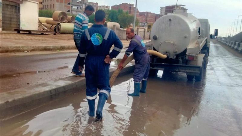 استعدادات البحيرة للأمطار