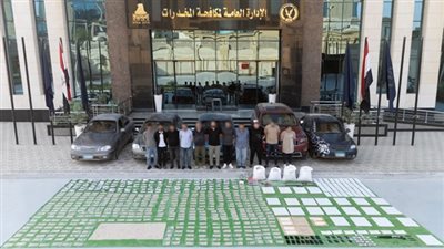 تقدر بـ 2,730 مليار جنيه..إحباط جلب أقراص الكبتاجون المخدر تمهيداً لتهريبها للخارج