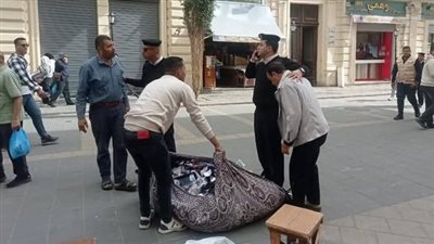 تحرك عاجل للتصدي لانتشار الباعة الجائلين في ممشى شارع النبي دانيال
