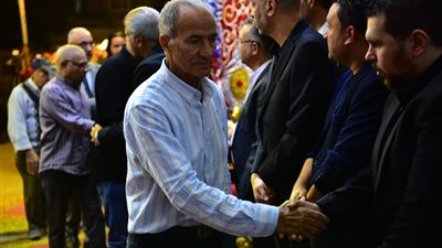 نجوم الكرة يتوافدون على عزاء الراحل محمد صبري في الحامدية الشاذلية