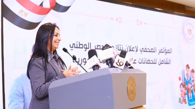 الدكتورة مايا مرسي، وزيرة التضامن الاجتماعي 