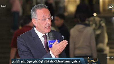 أحمد غنيم: نمتلك عدادات لقياس كثافات الزوار بقاعة توت عنخ آمون والمتحف بالكامل