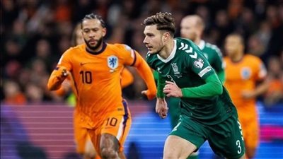 شاهد أهداف مباراة هولندا ضد ليتوانيا بتصفيات أوروبا لكأس العالم 2026