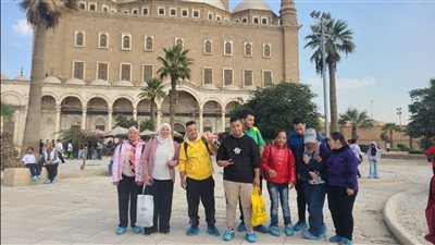 «الثقافة»: جولة تراثية للأطفال ذوي القدرات الخاصة بقلعة صلاح الدين