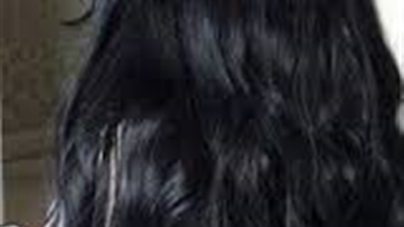 شعر أسود 