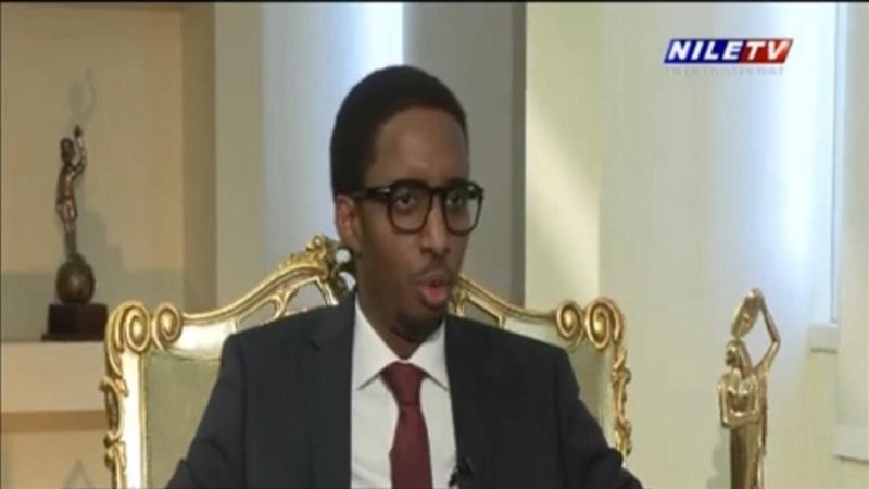 وزير الإعلام التشادي قاسم شريف محمد