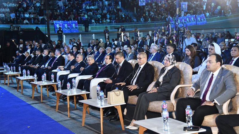 جانب من مؤتمر حزب حماة الوطن 