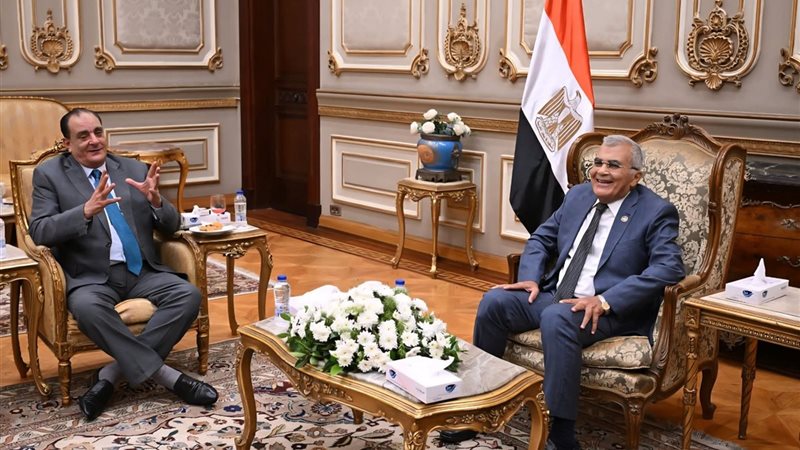 رئيسا مجلس الشيوخ ونادي قضاء الإسكندرية 