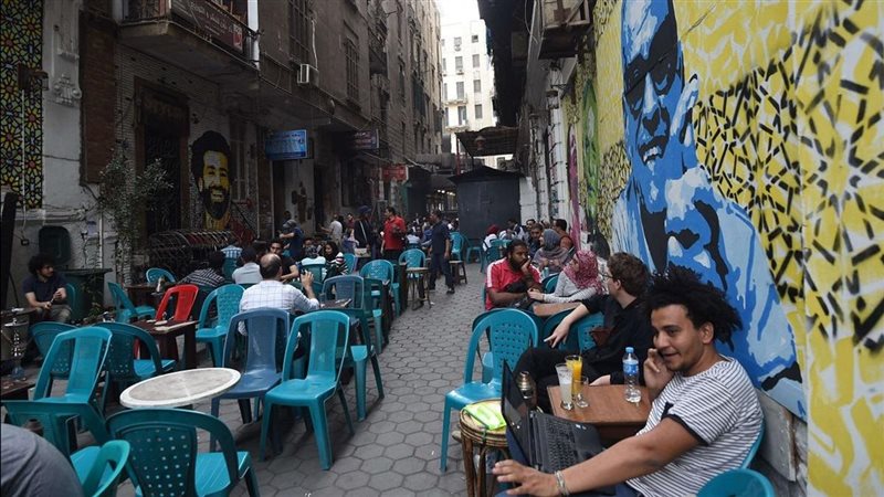المقاهي