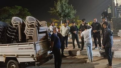 جهاز مدينة الشروق يواصل حملات رفع الإشغالات وفتح الممرات لتحسين الحركة المرورية 