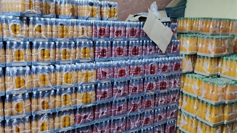 ضبط مصنع ينتج مشروبات مجهولة المصدر