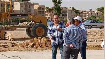 جهاز الشروق يواصل متابعة رفع كفاءة موقف النقل العام والطريق الغربي