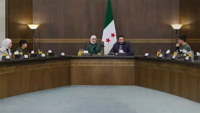 الرئيس السوري أحمد الشرع