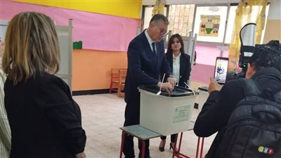 وزير البترول يدلي بصوته في انتخابات مجلس النواب 2025