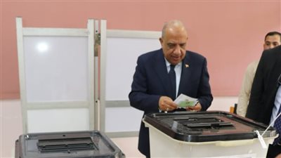 انتخابات مجلس النواب.. وزير الكهرباء يدلي بصوته بمدينة نصر