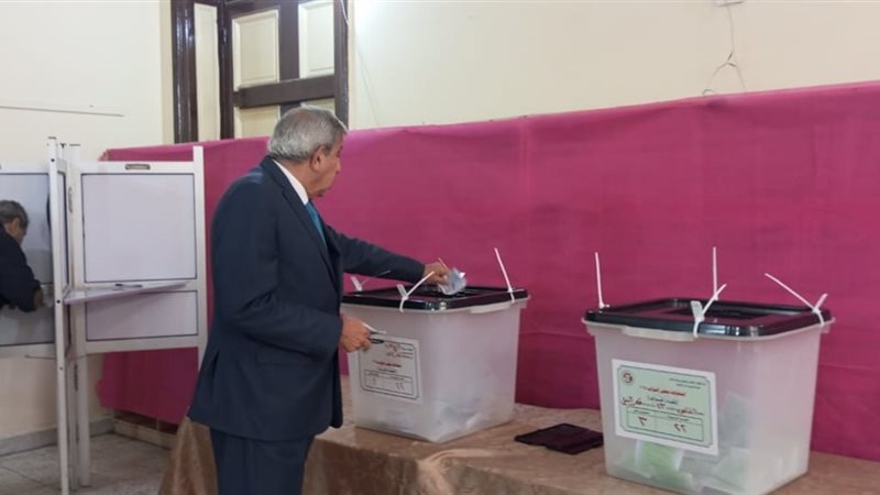 وكيل «زراعة الشيوخ» يدلي بصوته