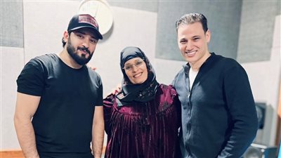 أحمد زعيم يوقع على أغنية جديدة مع الحاجة نبيلة بعنوان 